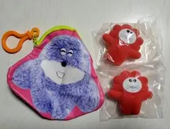 むにゅ４フィギュア&ぽっこしポーチ ガチャガチャセット