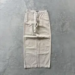 90s USA製 POLO JEANS CO. ワイド　コットンパンツ　チノパン