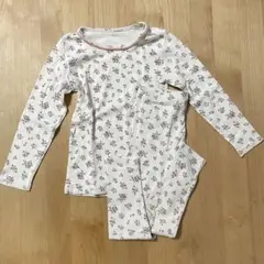 韓国子供服 peekaboo 長袖パジャマ L 110 花柄