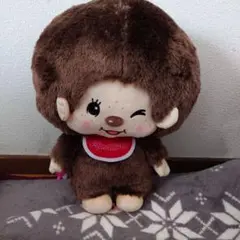Monchhichi ぬいぐるみ ウィンク ブラウン