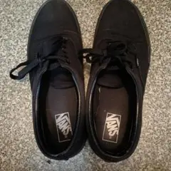 VANS ブラック スニーカー ローカット