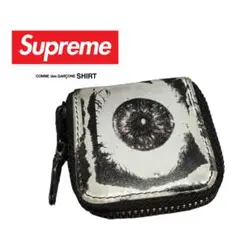COMME des GARÇONS SUPREME コインケース Supreme × Comme des Garcons Wallet Polka Dot Black CDG Junya