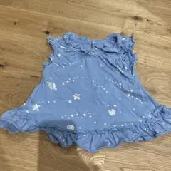 H&M フリル付きタンクトップ90