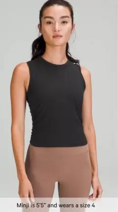 新品未使用　LULULEMON all it takes tank nulu