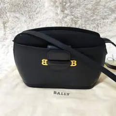 良品✨BALLY バリー 肩がけバッグ ハンドバッグ ショルダー ネイビー