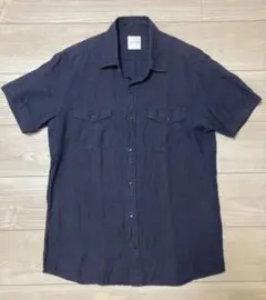 MACKINTOSH PHILOSOPHY リネンシャツ M ダークネイビー
