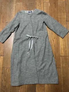 LA MARINE FRANCAISE グレー ロングコート　ローブ　アウター