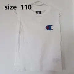 Champion ノースリーブタンクトップ 110 ホワイト