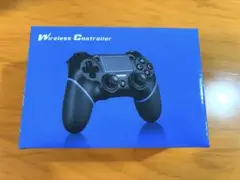 【未使用品】PS4用 ワイヤレスコントローラー ブラック/ブルー