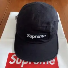 Supreme ブラック ワークキャップ