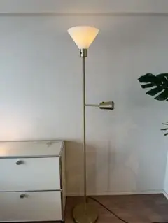 IKEA ウォールライト　フルーグボー　FLUGBO 2つセット Ikea FLUGBO Wall Lamp Brass/Glass Corded with Switch 704.633