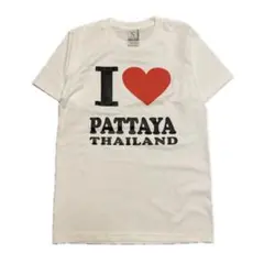 00s 90s アイラブt アートt I LOVE PATTAYA 短丈