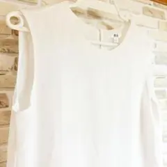 ユニクロUNIQLOレディースホワイト大人カジュアル