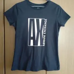 Armani Exchange ブラック Tシャツ S