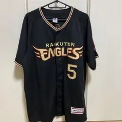 茂木栄五郎 東北楽天イーグルス ブラックユニフォーム 2017 Lサイズ