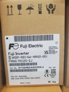 Fuji Inverter FRN0.75C2S-2J