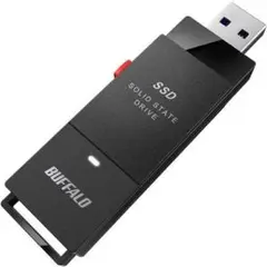 BUFFALO バッファロー 外付けSSD ブラック 1.0TB