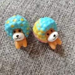 2000年　San-X　アフロ犬　フィギュア