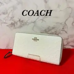 COACH コーチ ミニシグネチャー 長財布