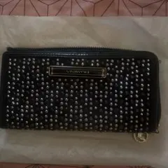 VINAYOU スタッズ ブラック 長財布