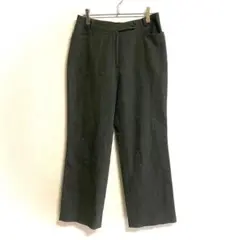 ハートフォード スラックス(L)ウール ネップ センタープレス 日本製 キャリア
