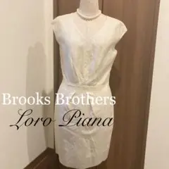 豪華⭐︎ブルックスブラザーズ ロロピアーナ 4 上品ワンピース