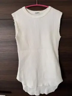 fumika_uchida サーマル ノースリーブ フミカウチダ トップス fumika_uchida サーマル ノースリーブ フミカウチダ トップス