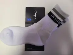 インザペイントバスケットソックス (ホワイト×ブラック)25～28cm