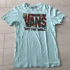 バンズ Tシャツ　ミント　ハイビスカス