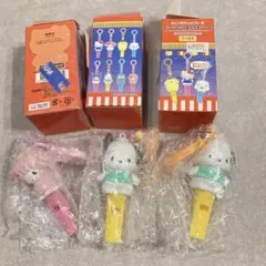 バラ売り対応 3体セット【新品未使用】サンリオ キャラクターズ 笛付きチャーム