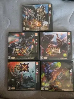 モンスターハンターシリーズ 5点セット