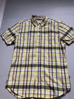 AIGLE メンズ　チェックシャツ　S