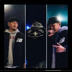 「IB×RHYME SAVER」キャップ ブラックボディ-前白×後白