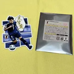 値下　日本代表　シークレット　ステッカー　三笘薫