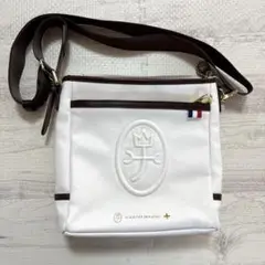 カステルバジャック レザー ショルダーバッグ ホワイト