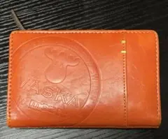 VASKA by moz ベスカバイモズ カリオン 折り財布 オレンジ