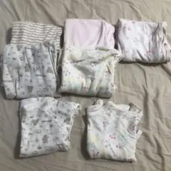 短肌着 2枚　コンビ肌着　5枚　セット