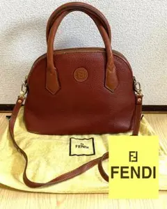 希少!ヴィンテージ オールド フェンディ 2way ショルダーバッグ ハンド