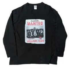 激レア！ストレンジャー・シングス HELLFIRE CLUB ロンTシャツ