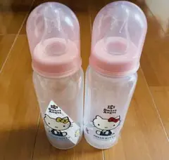 【新品未使用】スマートエンジェルHello Kitty 哺乳瓶 2本セット