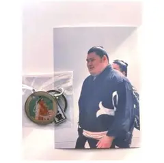 【おまけ付き】大相撲ガチャ　ダブルチャームメタルキーホルダー 大の里