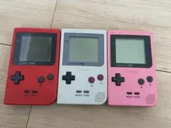 ゲームボーイ ポケット 3台　ジャンク