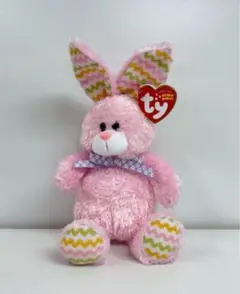 Ty ピンクのウサギ ぬいぐるみ