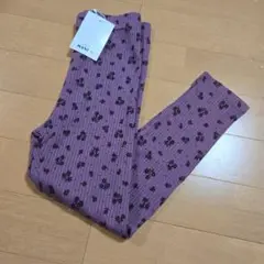 ペアマノン花柄レギンス新品未使用