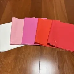 カラーポリ袋　赤系セット