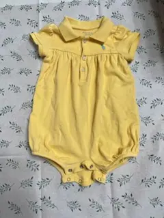 Ralph Lauren イエロー ロンパース 3M 70㎝