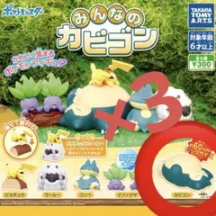 カビゴン 3体セット みんなのカビゴン ポケモン