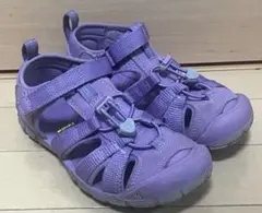 KEEN サンダル パープル　20cm