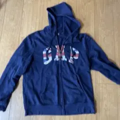 GAP ネイビー フルジップパーカー Mサイズ
