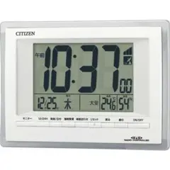 【CITIZEN(シチズン)】電波時計(デジタル目覚まし時計)　8RZ127